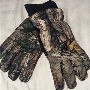 Camo Outdoor Gloves